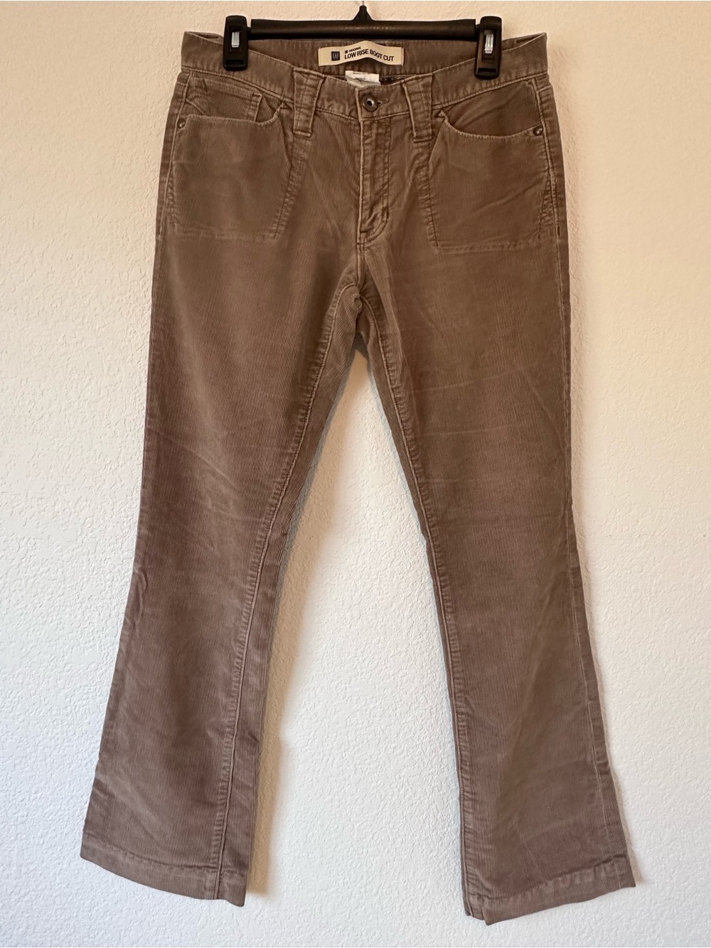 GAP Corduroy Bootcut Jeans - Taupe Brown